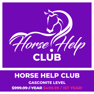 Horse Help Club - Gasconite Annual Membership (50% OFF!)